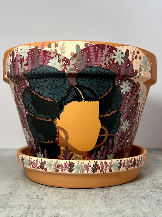 Taya - 8" Sister Pot set