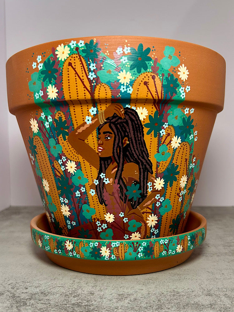 Nila - 8" Sister Pot set