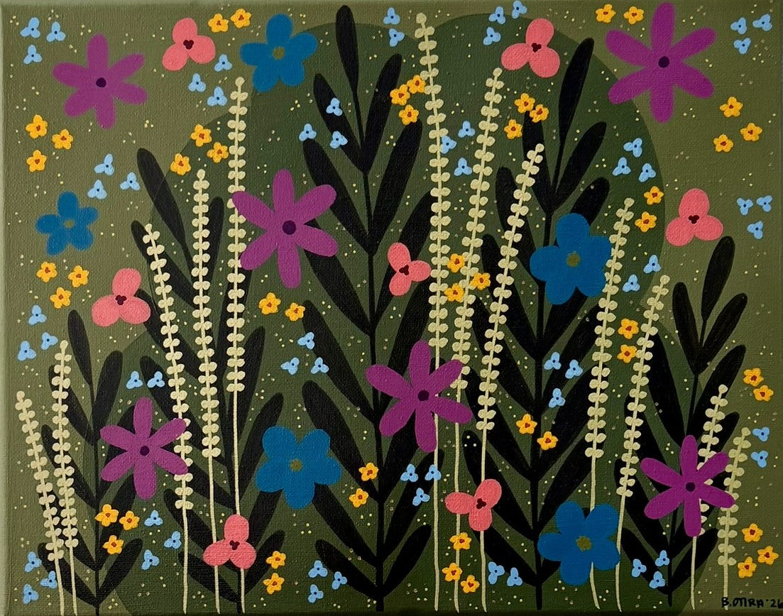 Large Wildflower | Original Artwork