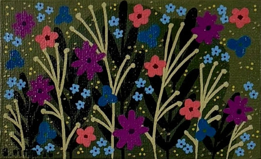 Mini Wildflower | Original Artwork