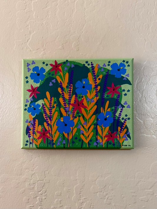 Midi Tropical | Original Artwork