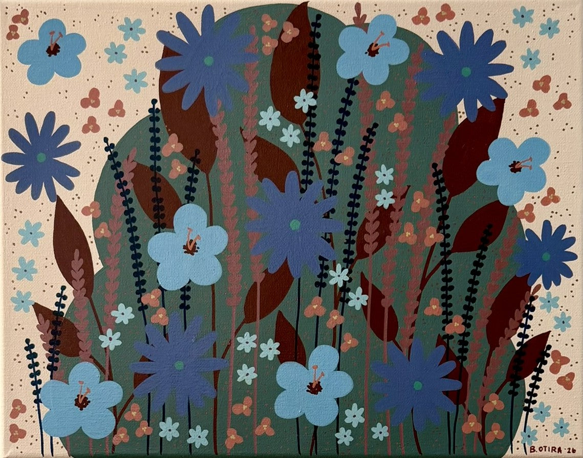 Large Wildflower II | Original Artwork