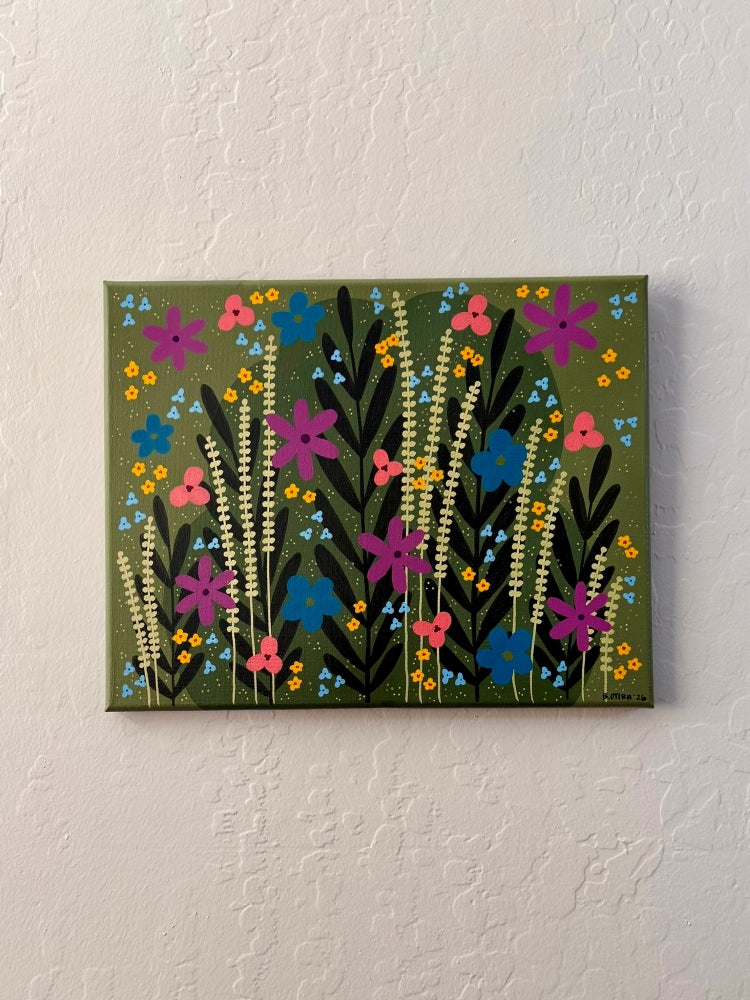 Large Wildflower | Original Artwork