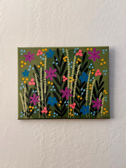 Large Wildflower | Original Artwork