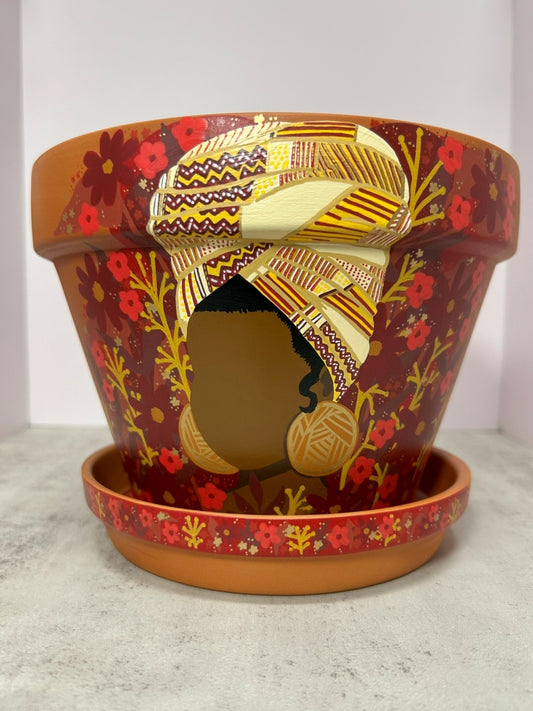 Ama - 8" Sister Pot set