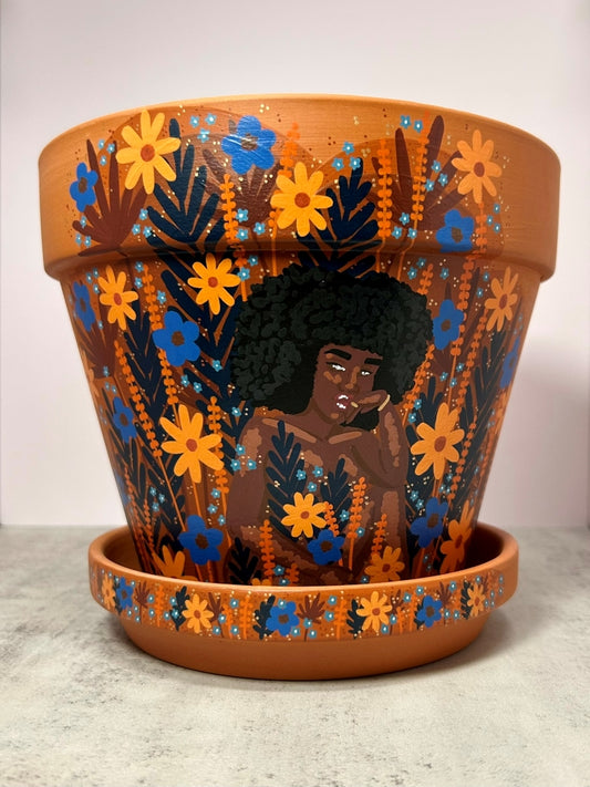 Nyla - 8" Sister Pot set